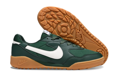 Unisex Nike Terra Manta TF Football Shoes - Green/White/Brown