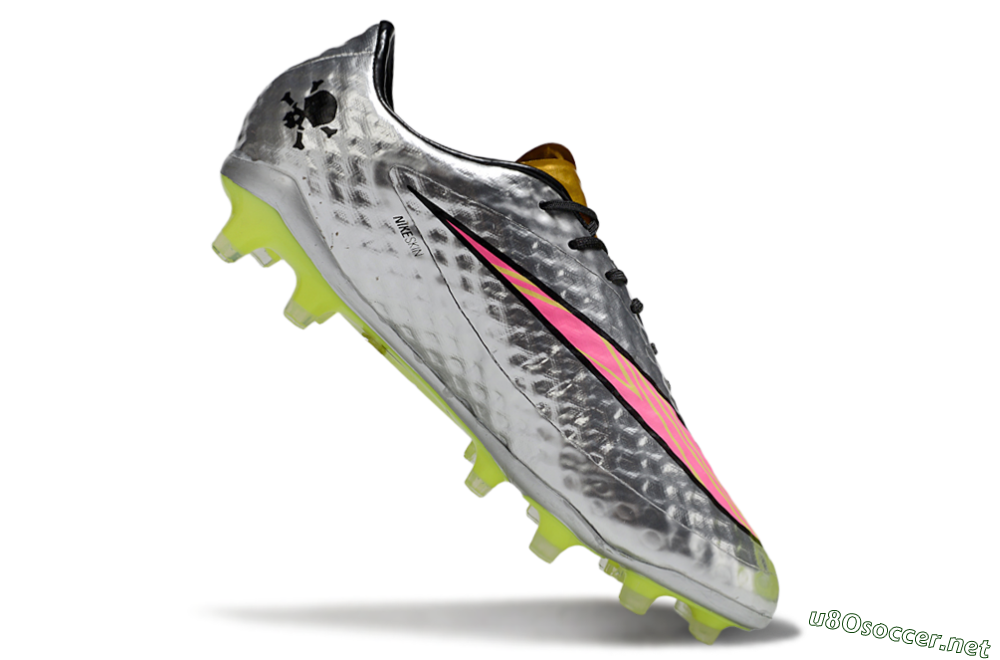 Men's Nike Hypervenom Phantom Rgn SE FG Football Boots - Silver/Pink/Gold 4