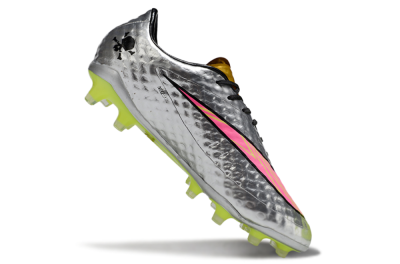 Men's Nike Hypervenom Phantom Rgn SE FG Football Boots - Silver/Pink/Gold