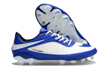 Men's Nike Hypervenom Phantom Rgn SE FG Football Boots - White/Blue/Black