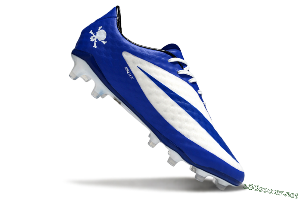 Men's Nike Hypervenom Phantom Rgn SE FG Football Boots - White/Blue/Black 4