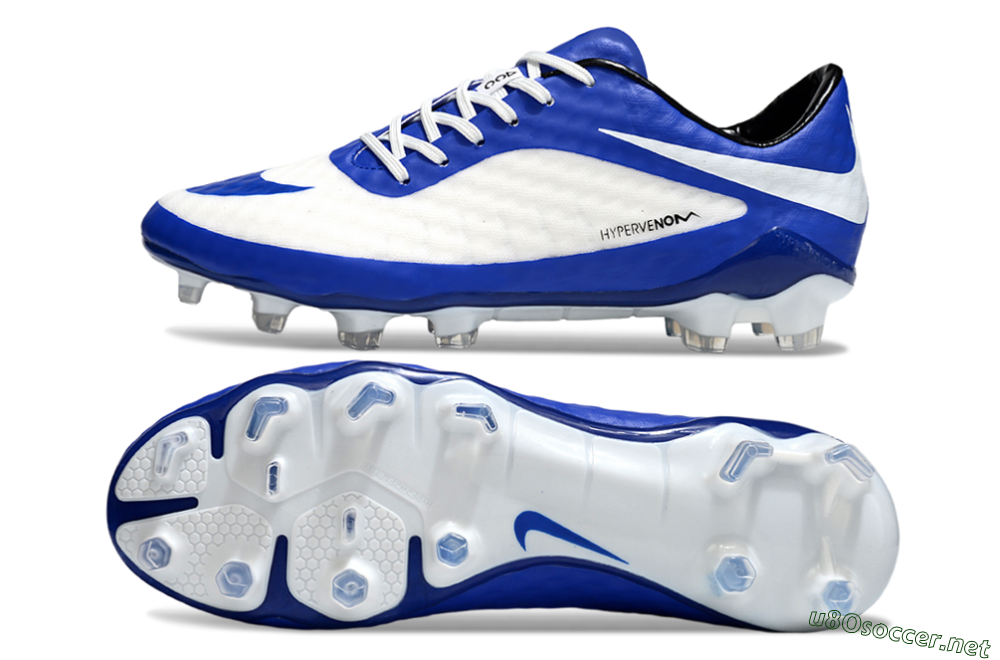 Men's Nike Hypervenom Phantom Rgn SE FG Football Boots - White/Blue/Black 1