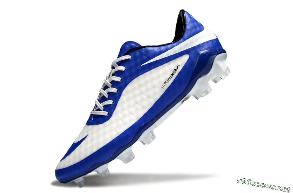 Men's Nike Hypervenom Phantom Rgn SE FG Football Boots - White/Blue/Black 5