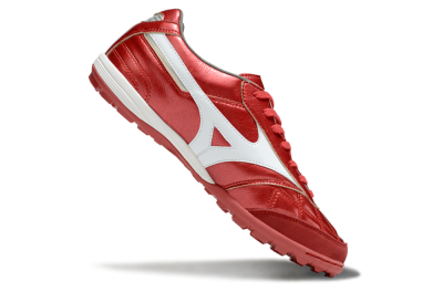 Men's Mizuno Morelia Neo 4 TF Football Shoes - Red/White