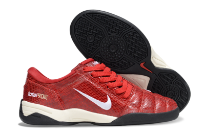 Men's Nike Total 90 III IC Football Shoes - Red/White
