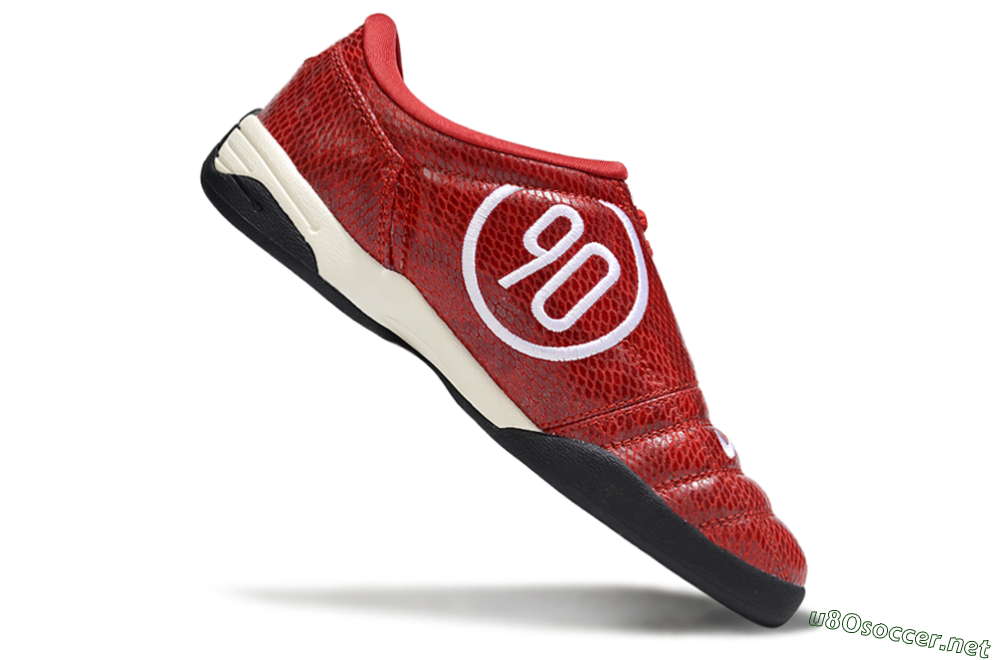 Men's Nike Total 90 III IC Football Shoes - Red/White 4