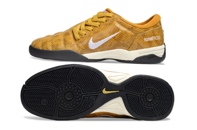 Men's Nike Total 90 III IC Football Shoes - Yellow/White/Black