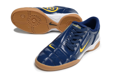 Men's Nike Total 90 III IC Football Shoes - Blue/Yellow/White
