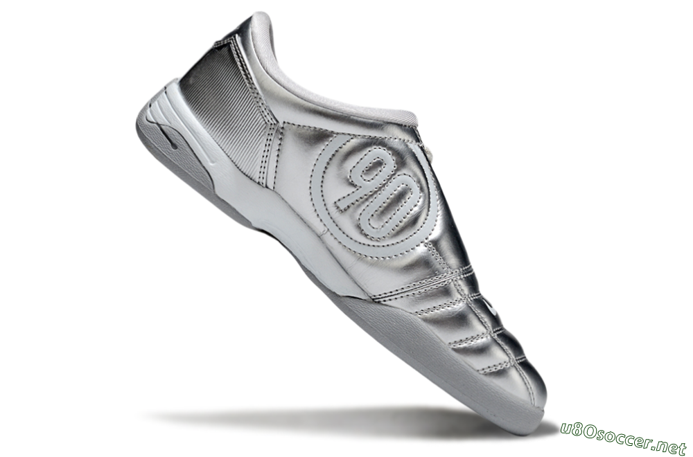 Men's Nike Total 90 III IC Football Shoes - Silver/Grey 4
