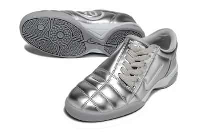 Men's Nike Total 90 III IC Football Shoes - Silver/Grey