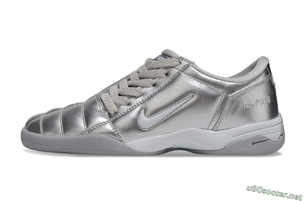 Men's Nike Total 90 III IC Football Shoes - Silver/Grey 0
