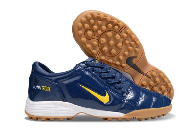 Unisex Nike Total 90 III TF Football Shoes - Blue/Yellow/White