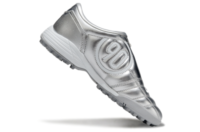 Unisex Nike Total 90 III TF Football Shoes - Silver/White