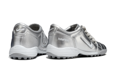 Unisex Nike Total 90 III TF Football Shoes - Silver/White