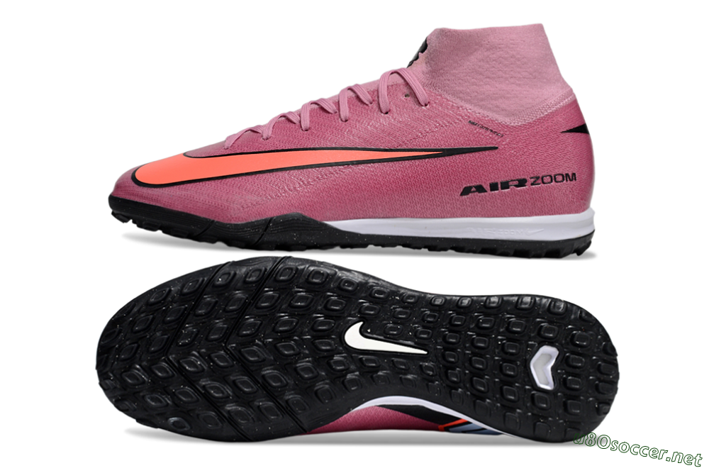 Unisex Nike Air Zoom Mercurial Superfly 10 Elite TF Football Shoes - Red/Black/Whtie 1