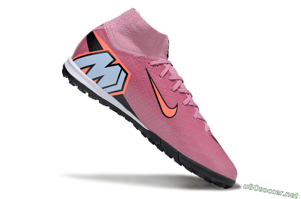 Unisex Nike Air Zoom Mercurial Superfly 10 Elite TF Football Shoes - Red/Black/Whtie 4