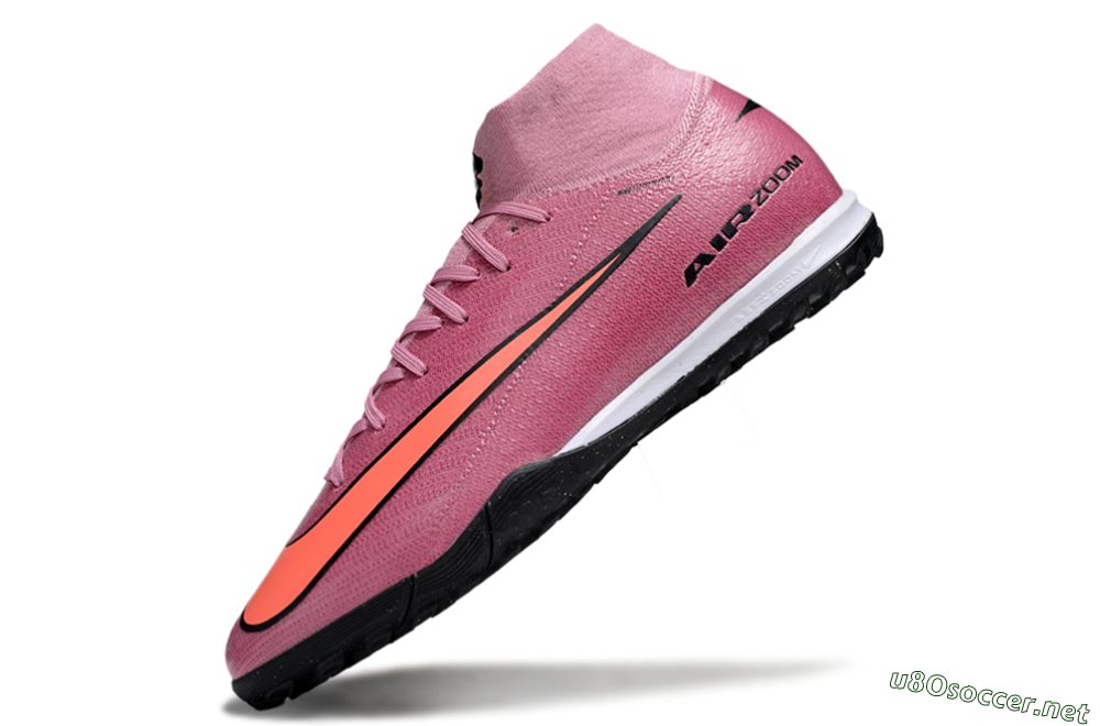 Unisex Nike Air Zoom Mercurial Superfly 10 Elite TF Football Shoes - Red/Black/Whtie 5
