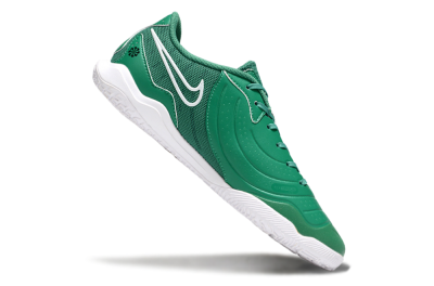 Men's Nike Tiempo Legend 10 Academy IC Football Shoes - Green/White