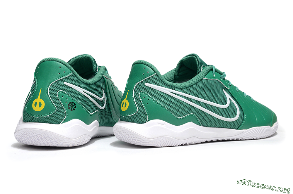 Men's Nike Tiempo Legend 10 Academy IC Football Shoes - Green/White 6