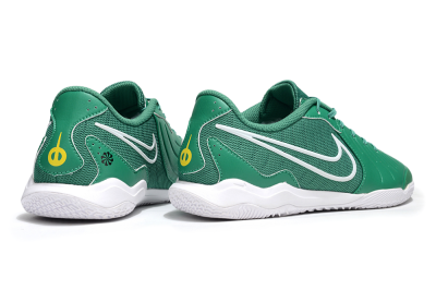 Men's Nike Tiempo Legend 10 Academy IC Football Shoes - Green/White
