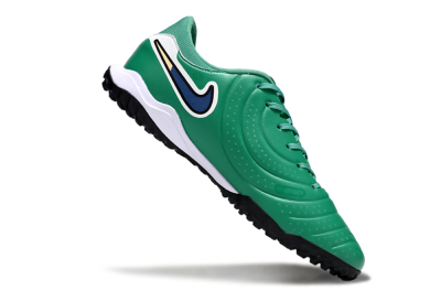 Men's Nike Tiempo Legend 10 Academy TF Football Shoes - Green/Blue/White
