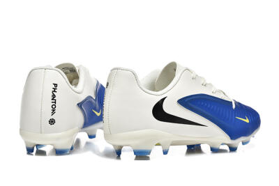Men's Nike Phantom 6 Elite Low FG Football Boots - Blue/White/Black
