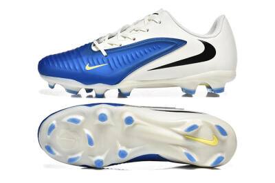 Men's Nike Phantom 6 Elite Low FG Football Boots - Blue/White/Black