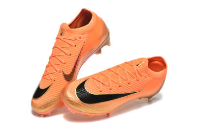 Men's Nike Air Zoom Mercurial Vapor 16 Elite FG Football Boots - Red/Black/Gold