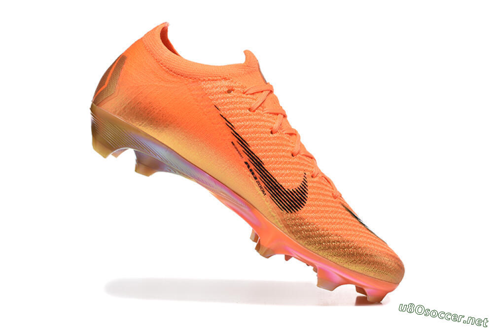 Men's Nike Air Zoom Mercurial Vapor 16 Elite FG Football Boots - Red/Black/Gold 7