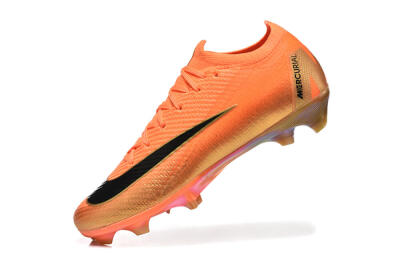 Men's Nike Air Zoom Mercurial Vapor 16 Elite FG Football Boots - Red/Black/Gold