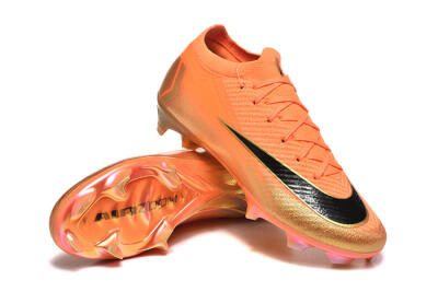 Men's Nike Air Zoom Mercurial Vapor 16 Elite FG Football Boots - Red/Black/Gold