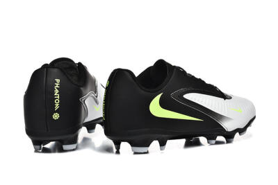 Men's Nike Phantom 6 Elite Low FG Football Boots - White/Black/Yellow