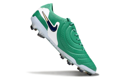 Men's Nike Tiempo Legend 10 Elite FG Football Boots - Green/Blue/Yellow