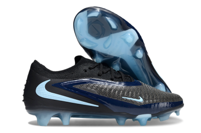 Unisex Nike Phantom 6 Elite Low FG Football Boots - Black/Blue/Jade