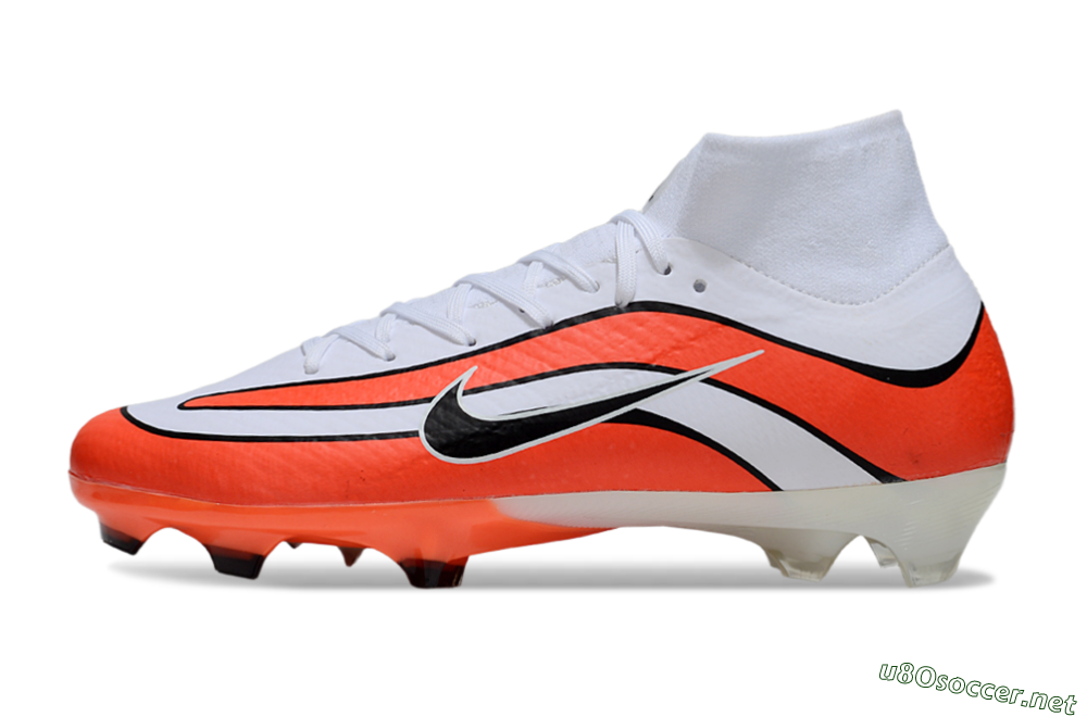 Men's Nike Air Zoom Mercurial Superfly 10 Elite R9 1998 FG Football Boots - White/Red/Black 0