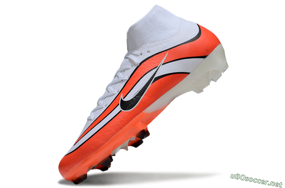 Men's Nike Air Zoom Mercurial Superfly 10 Elite R9 1998 FG Football Boots - White/Red/Black 5