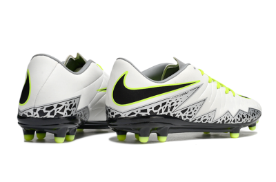 Men's Nike Hypervenom Phantom II RGN FG Football Boots - White/Grey/Black/Yellow