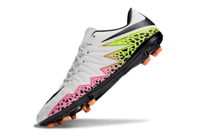 Men's Nike Hypervenom Phantom II RGN FG Football Boots - White/Pink/Yellow/Black