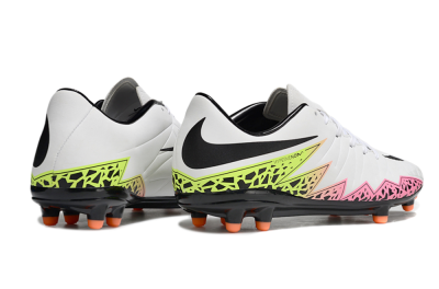 Men's Nike Hypervenom Phantom II RGN FG Football Boots - White/Pink/Yellow/Black