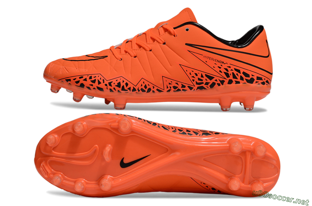Men's Nike Hypervenom Phantom II RGN FG Football Boots - Red/Black 1