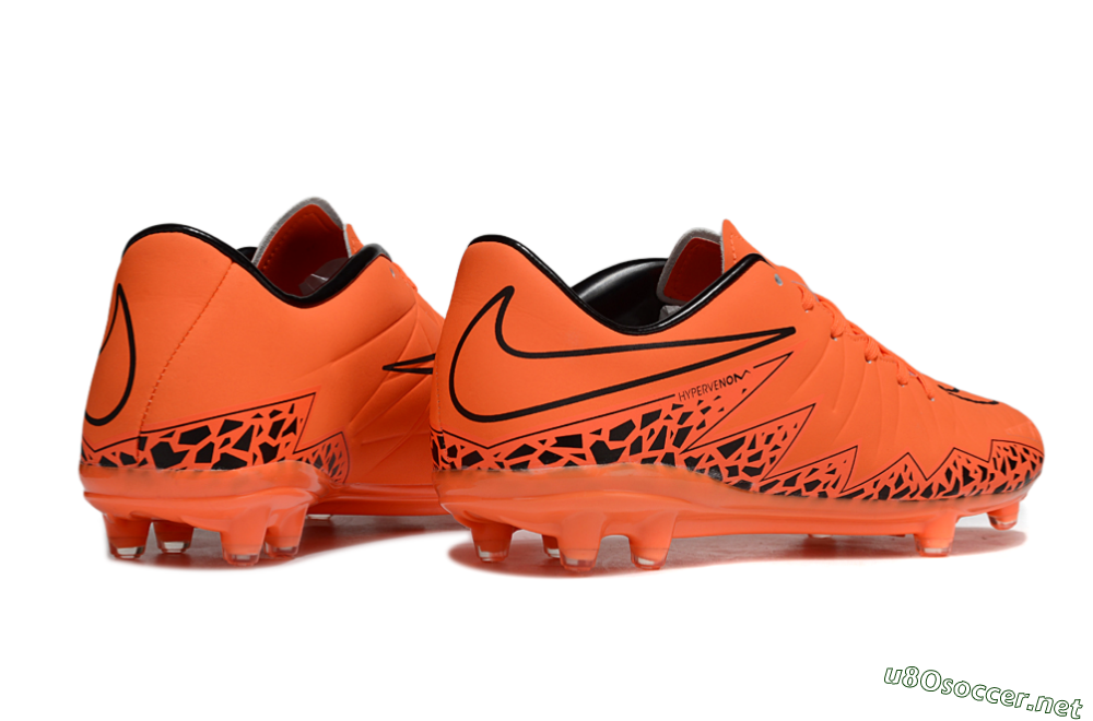 Men's Nike Hypervenom Phantom II RGN FG Football Boots - Red/Black 5