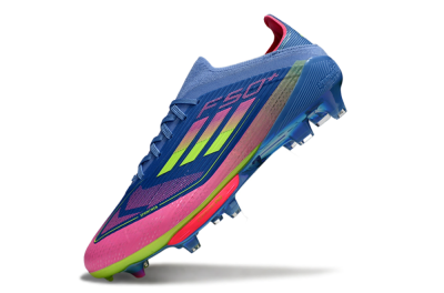 Unisex Adidas F50+ Lightstrike Pro FG Football Boots - Blue/Pink/Yellow