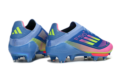 Unisex Adidas F50+ Lightstrike Pro FG Football Boots - Blue/Pink/Yellow
