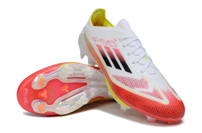 Unisex Adidas F50+ Lightstrike Pro FG Football Boots - White/Red/Black