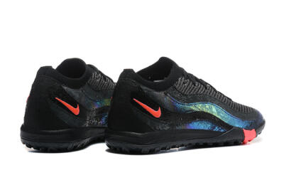 Men's Nike Air Zoom Mercurial Vapor 16 Elite TF Football Shoes - Black/Silver/Red