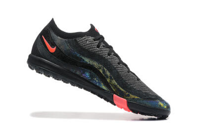 Men's Nike Air Zoom Mercurial Vapor 16 Elite TF Football Shoes - Black/Silver/Red