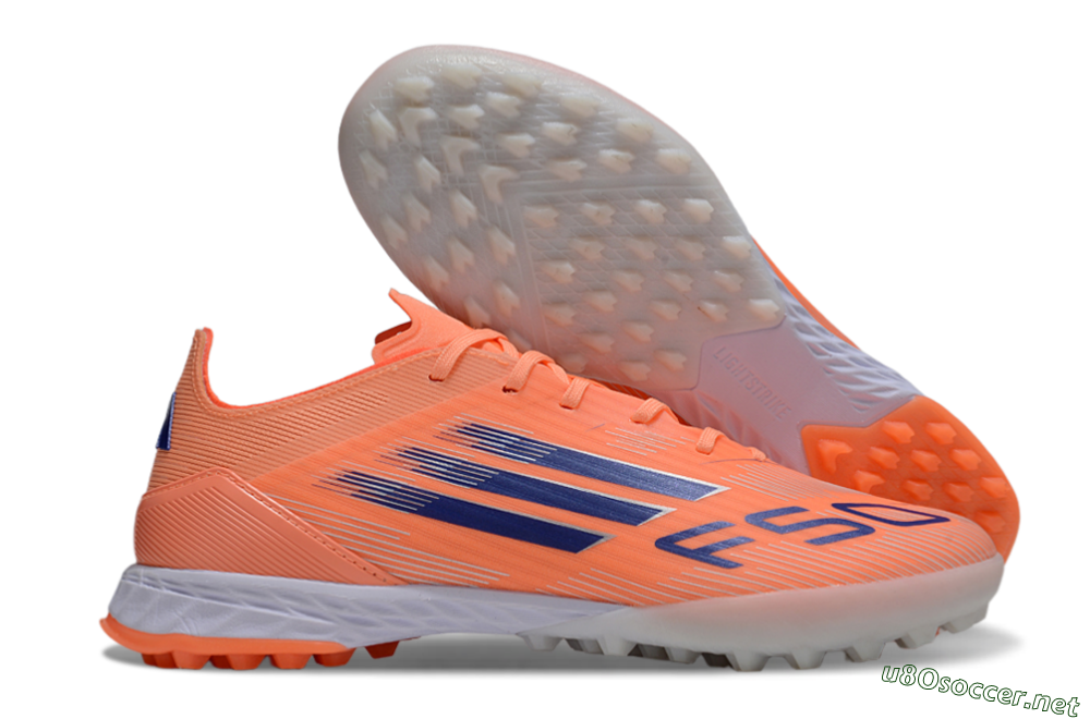Unisex Adidas F50 Elite TF Football Shoes - Red/Blue/White 2
