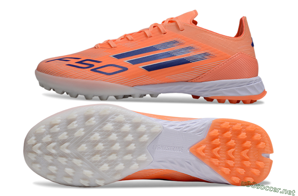 Unisex Adidas F50 Elite TF Football Shoes - Red/Blue/White 1