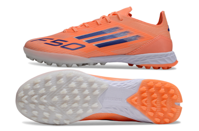 Unisex Adidas F50 Elite TF Football Shoes - Red/Blue/White