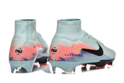 Men's Nike Air Zoom Mercurial Superfly 10 Elite FG Football Boots - Jade/Black/Pink